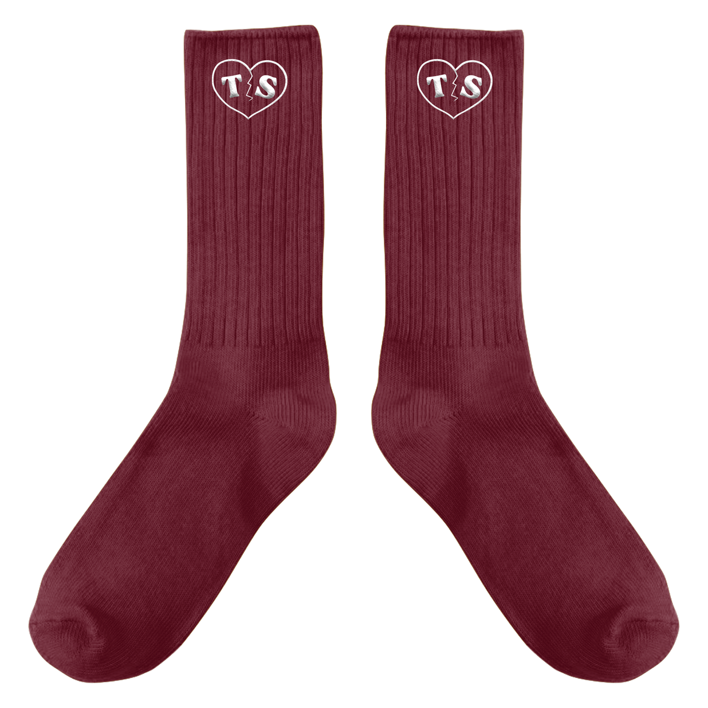 Broken Heart Socks