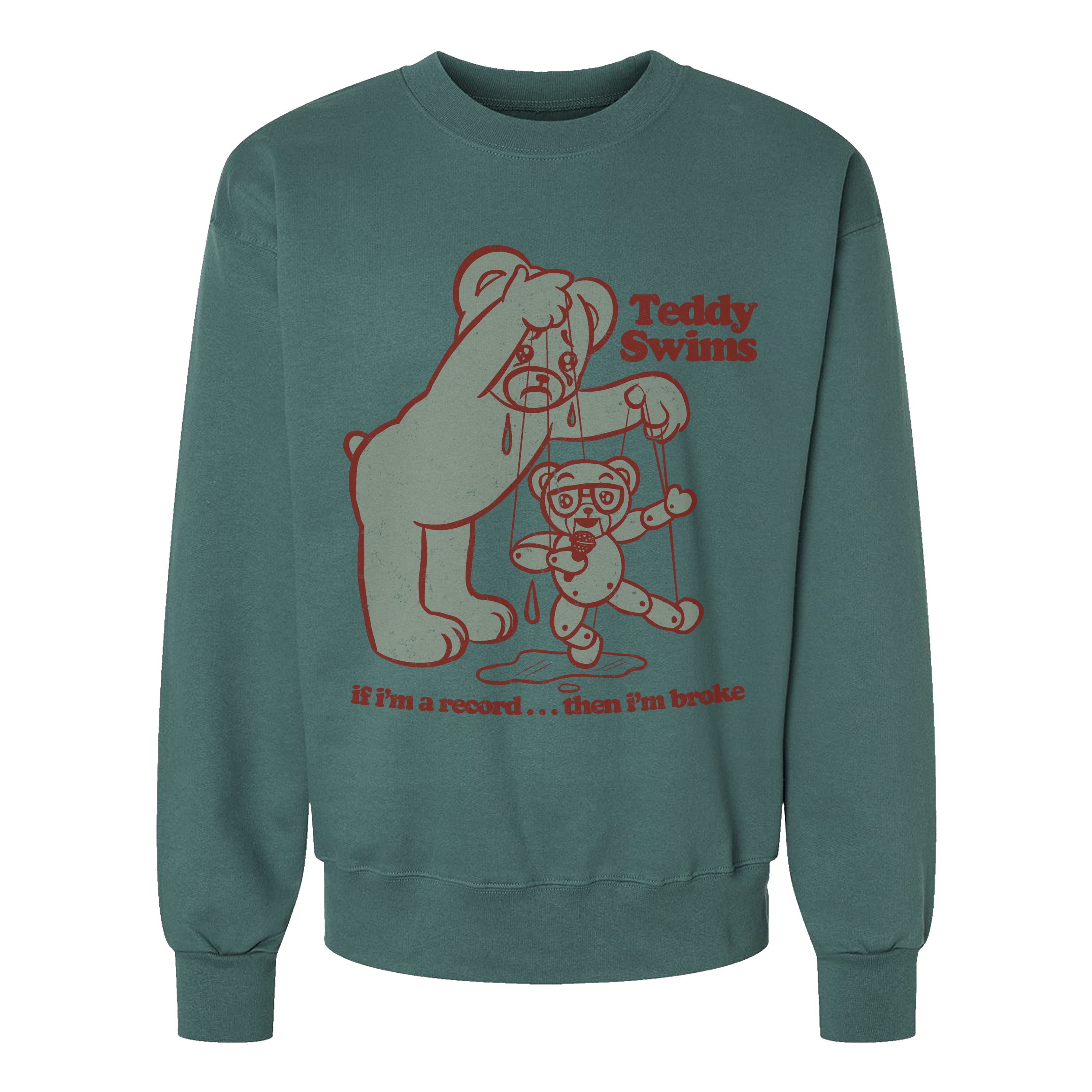 Broken Record Crewneck – Teddy Swims