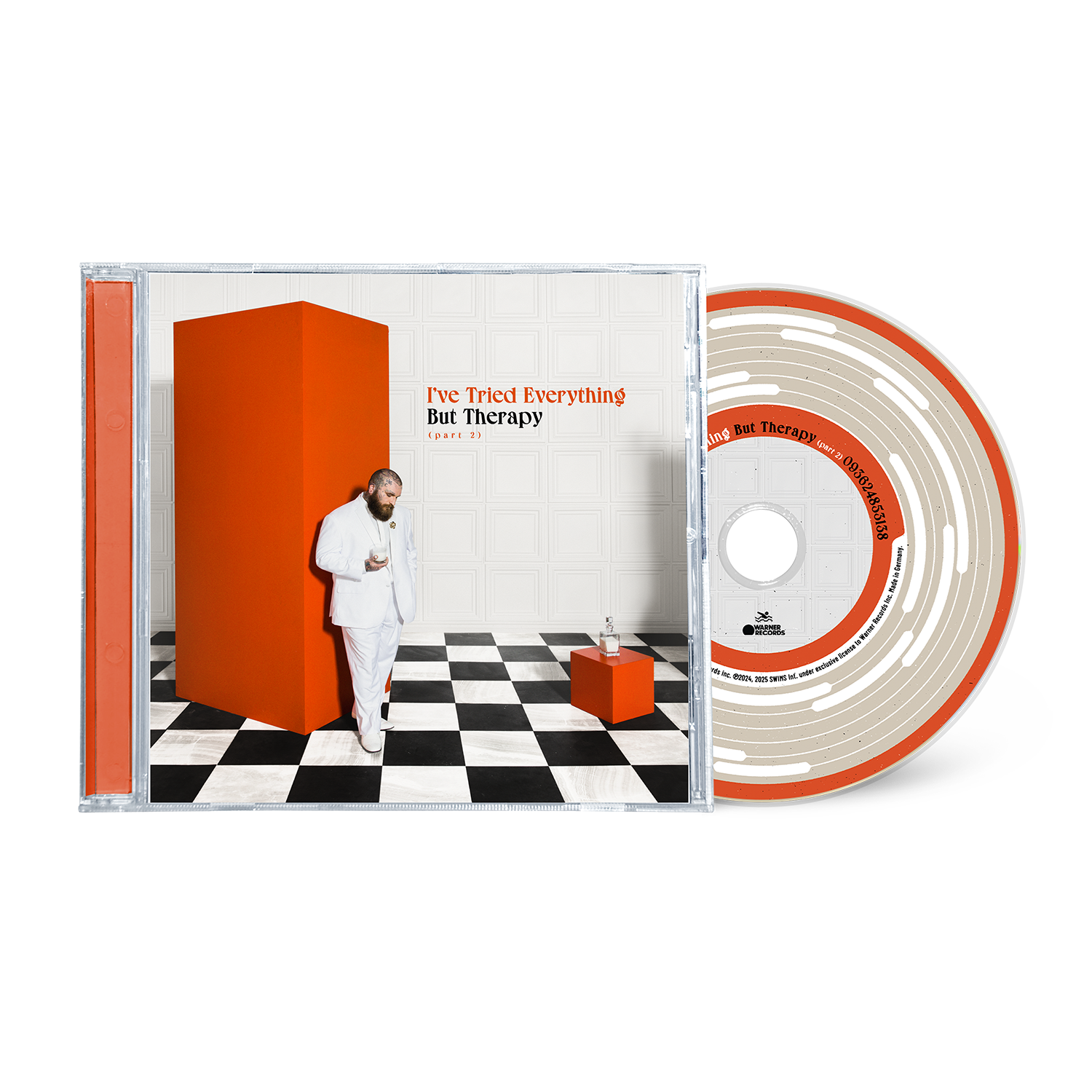 I've Tried Everything But Therapy (Part 2) Standard CD – Teddy Swims I've Tried Everything But Therapy (Part 2) Standard CD – Teddy Swims