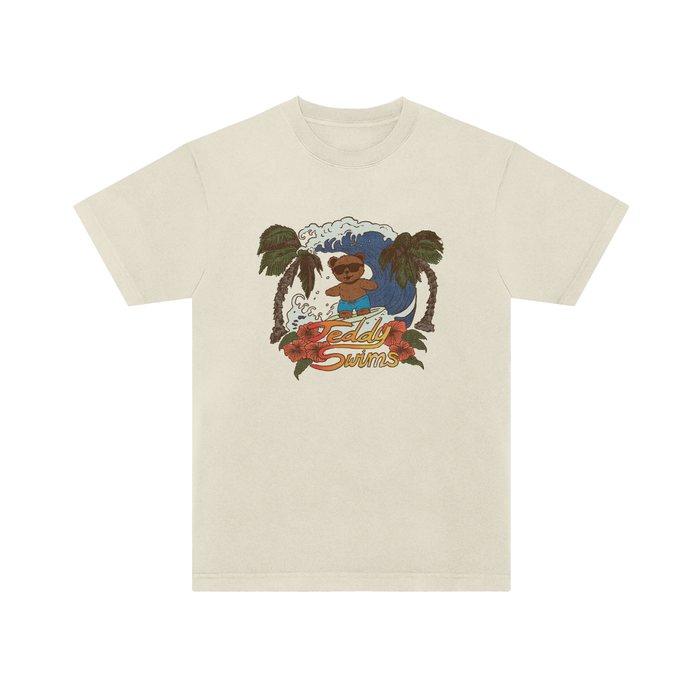 Girls Surfing Teddy Bear T-shirt main image 0