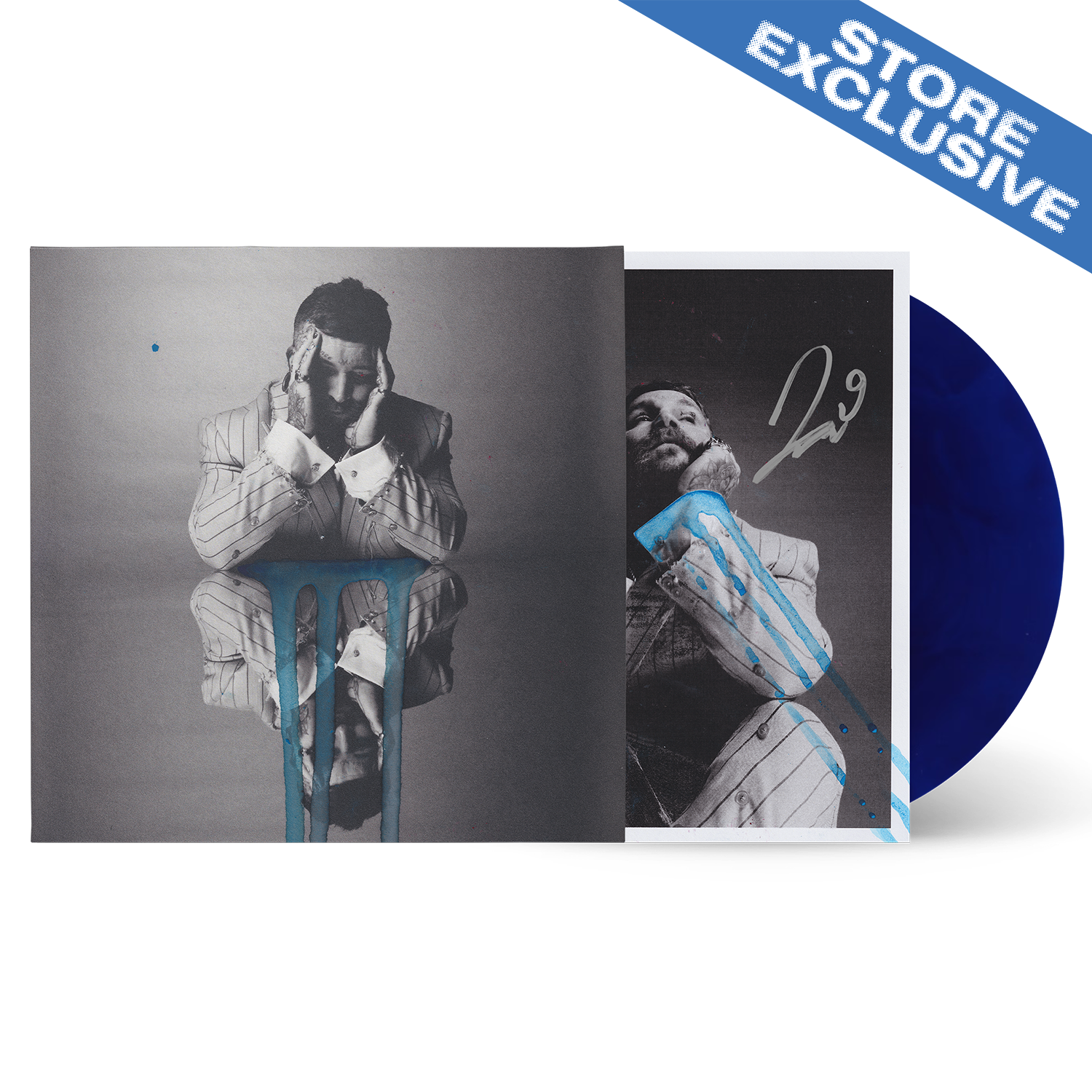 UGLY Signed Ultra Marine Blue Vinyl – Teddy Swims