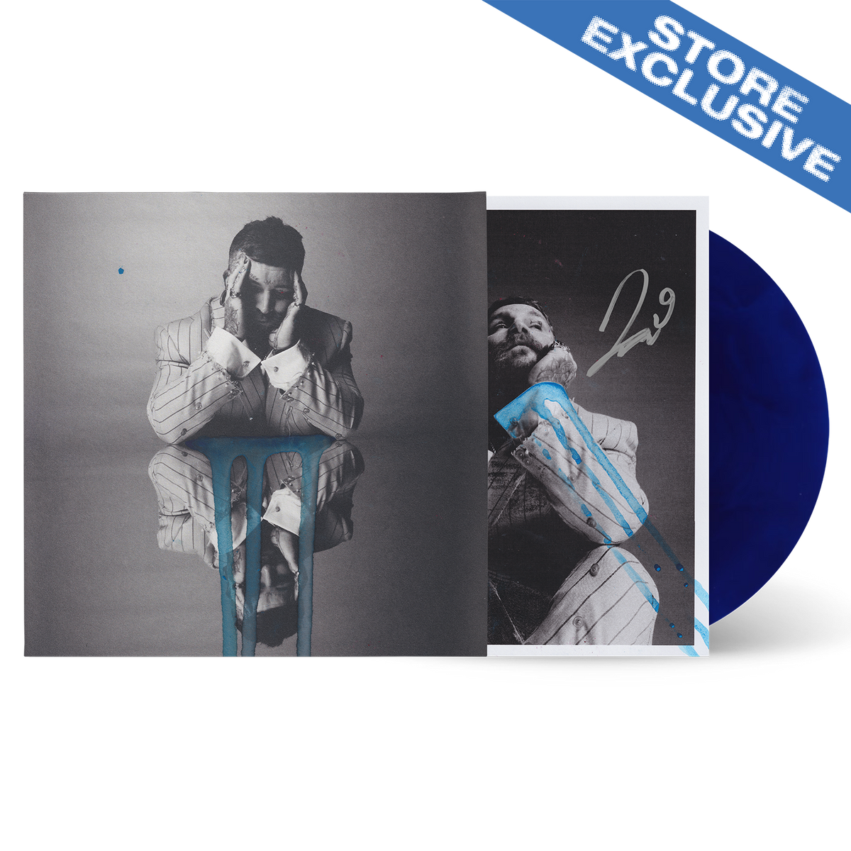UGLY Signed Ultra Marine Blue Vinyl