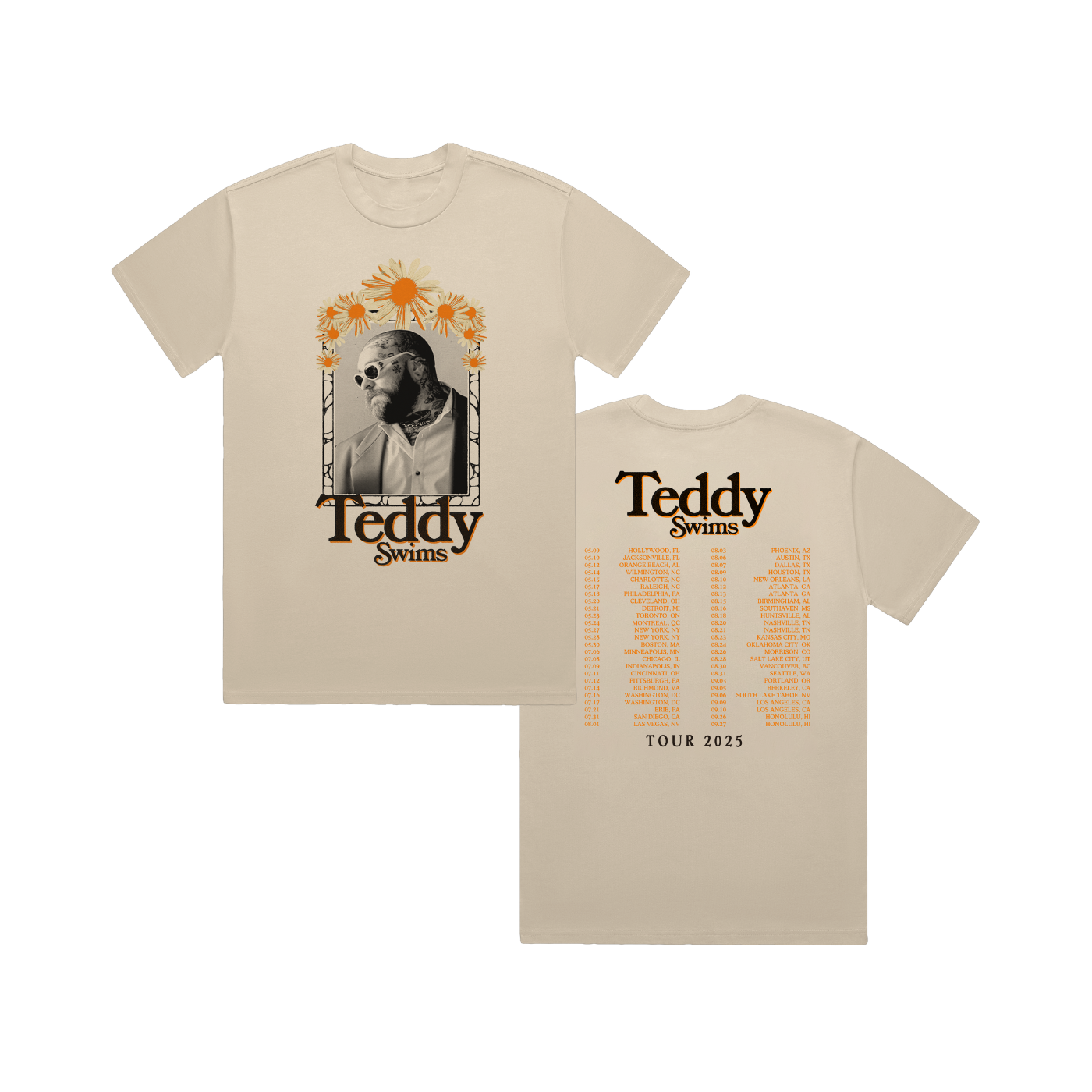 Daisy 2025 Tour Tee
