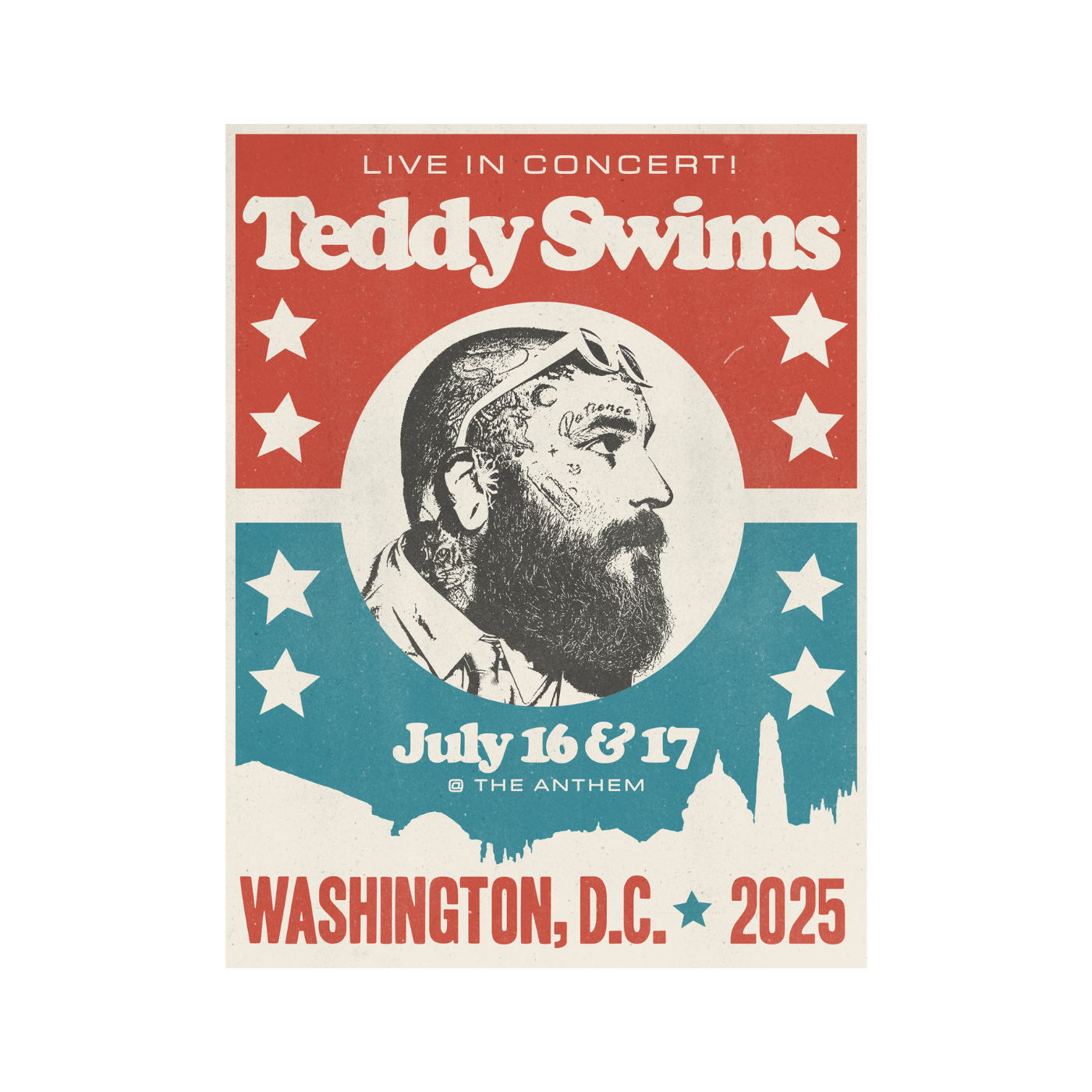 Washington D.C. Concert Poster