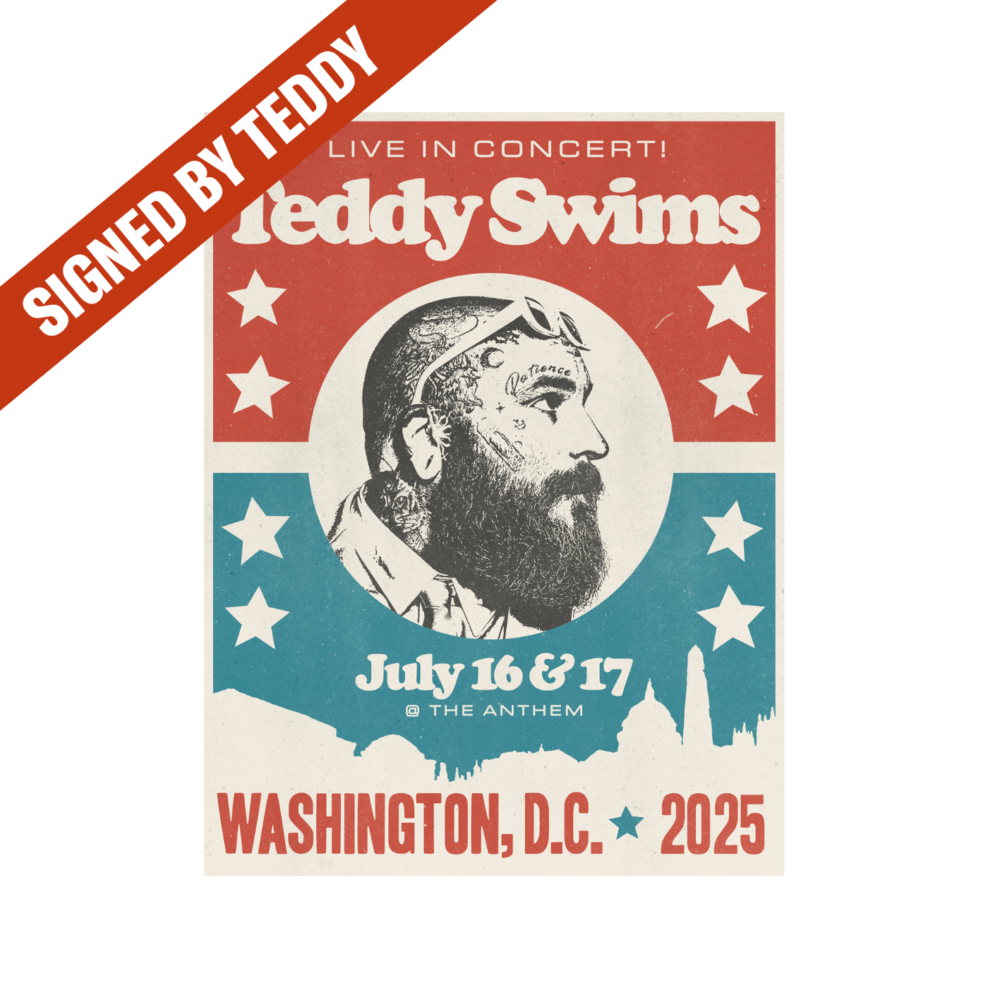 Washington D.C. Concert Poster