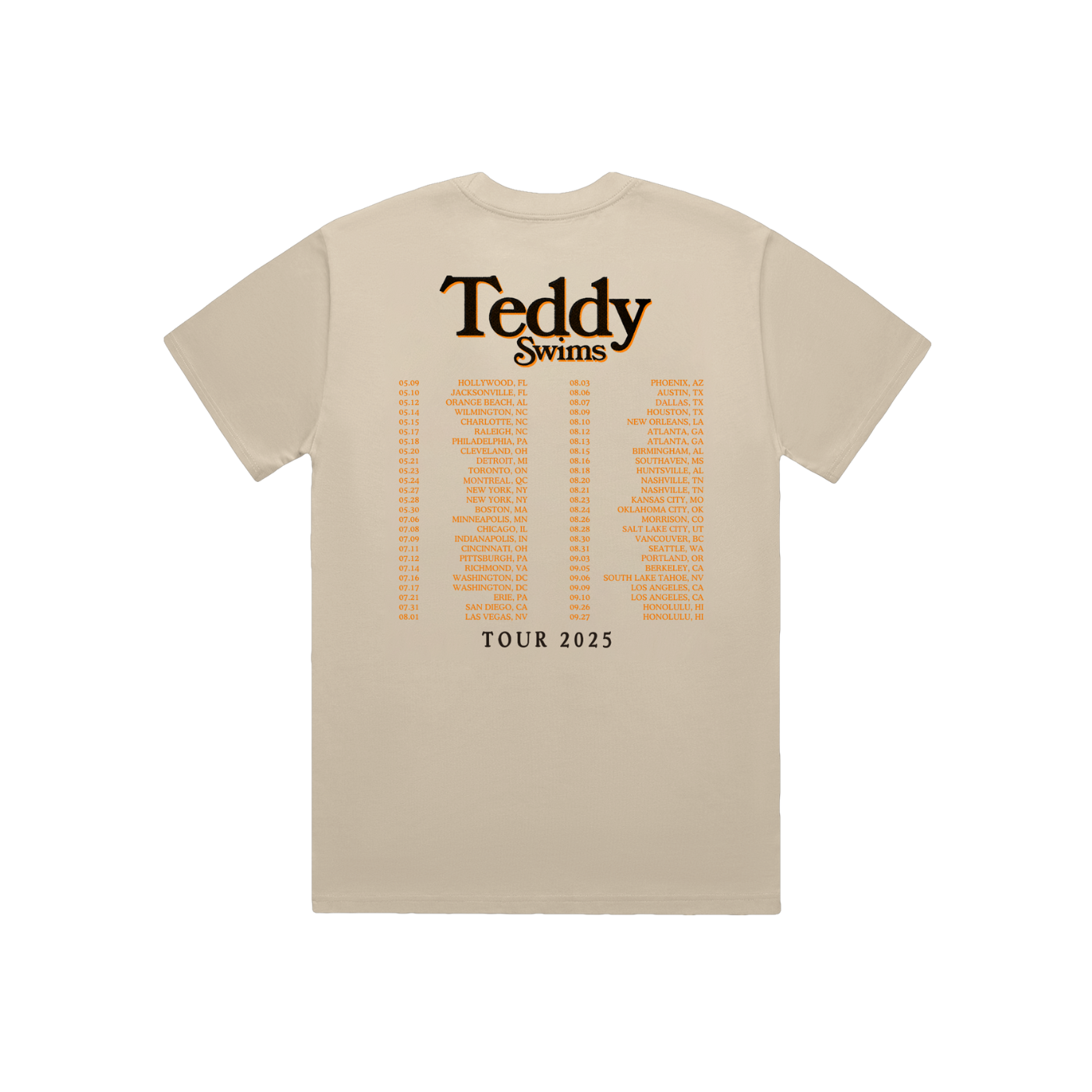 Daisy 2025 Tour Tee