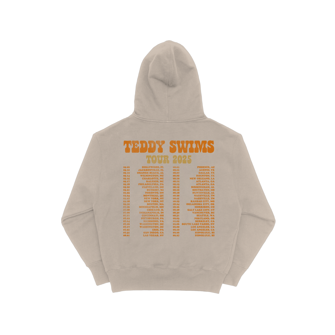 Milk and Mic 2025 Tour Hoodie
