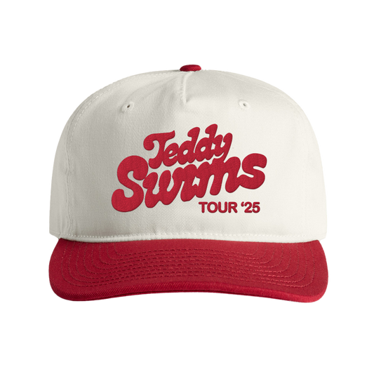 Red and White 2025 Tour Cap