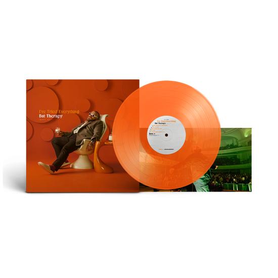 I've Tried Everything But Therapy (Part 1) Autographed Spotify Fans First Orange Crush vinyl